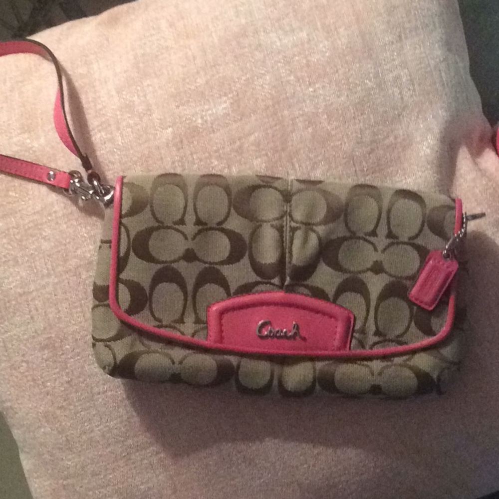 Coach wristlet